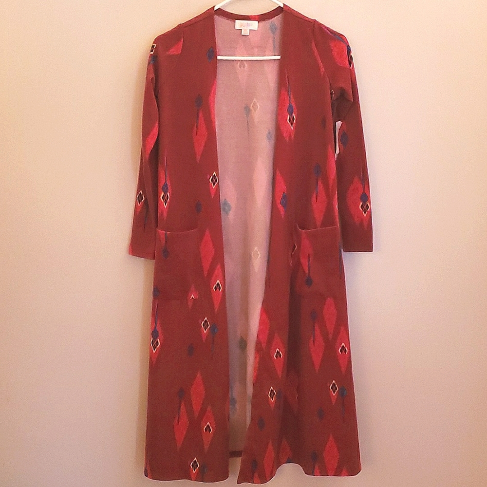 LulaRoe Aztec Open Cardigan